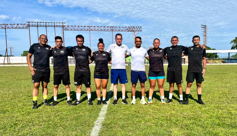 Árbitros acreanos do quadro da CBF realizam teste habilitador anual no Campo B da FFAC