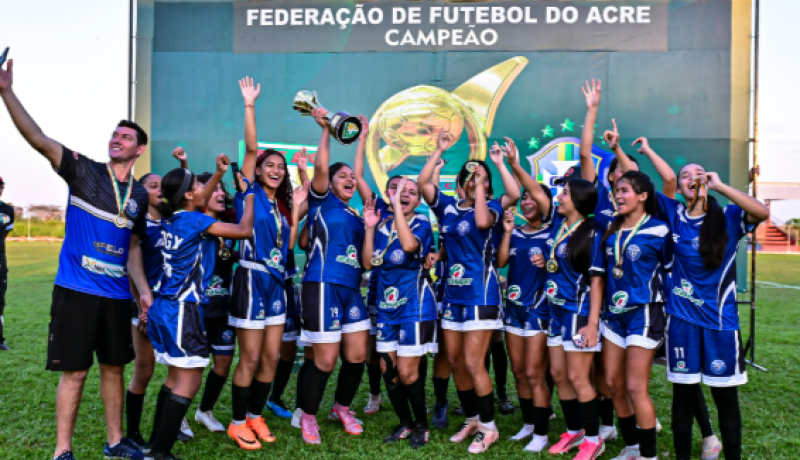 Grêmio Xapuriense conquista título do Estadual Feminino Sub-17