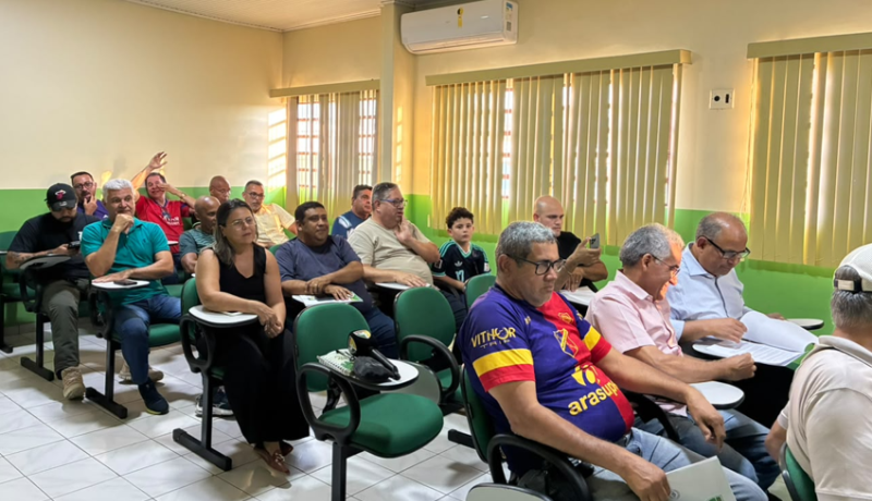 FFAC reúne dirigentes e avança na organização do Campeonato Acreano de 2027